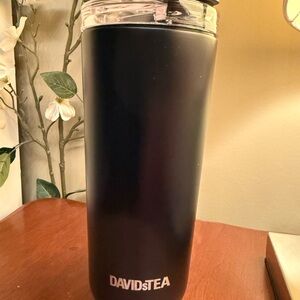 DAVIDsTEA Black Tumbler